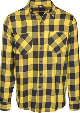 Checked Flannel Shirt | Urban Classics Flanel Shirt | EMP