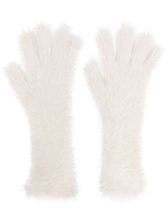 Jacquemus embroidered-logo textured-finish Gloves - Farfetch