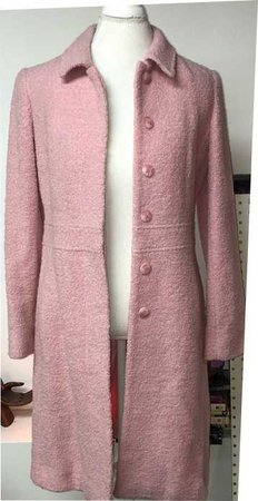 pink pea coat
