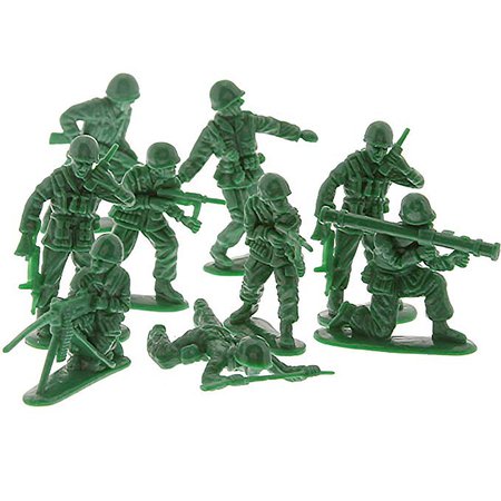 Plastic Green Army Men