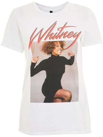 And Finally Whitney houston t-shirt