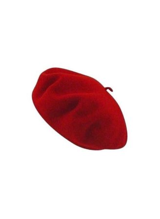 French Beret Red. hat