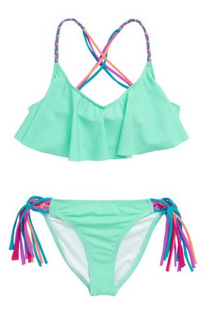 Heart and Harmony Two-Piece Swimsuit (Big Girl) | Nordstrom