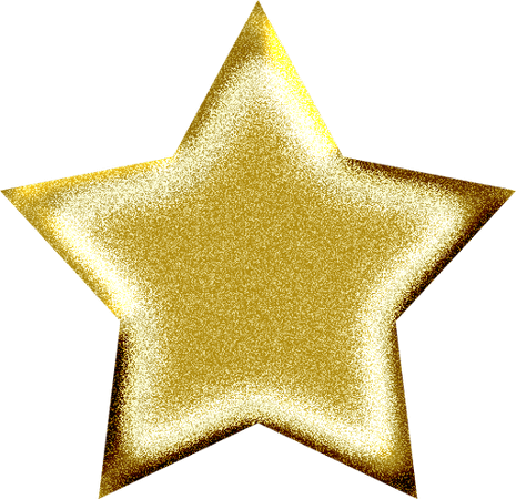 Christmas Gold Star PNG HD | PNG Mart