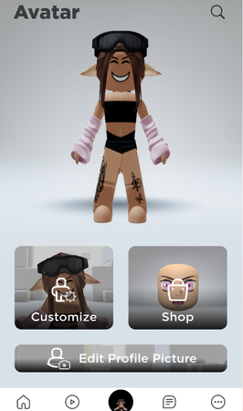 Roblox avatar to help with robux