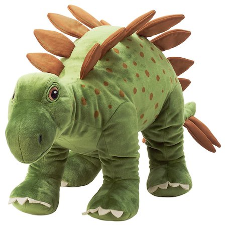 JÄTTELIK Soft toy - dinosaur/dinosaur/stegosaurus - IKEA