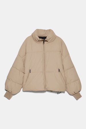 oversized puffer jacket - Zara