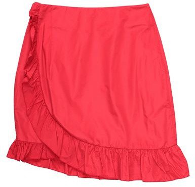 Knee length skirt