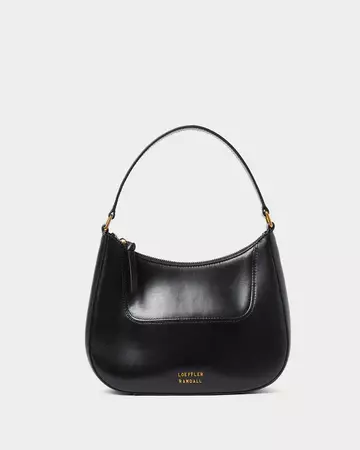 Loeffler Randall | Greta Black Round Shoulder Bag l Shoulder Bags l Handbags