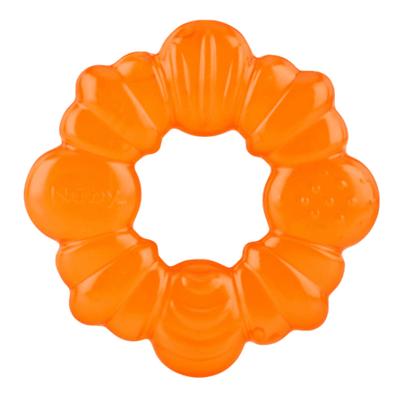 orange water teether