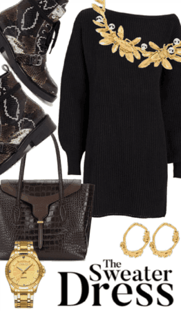 Sweater Dress Outfit | ShopLook