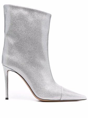 Alexandre Vauthier pointed-toe calf boots