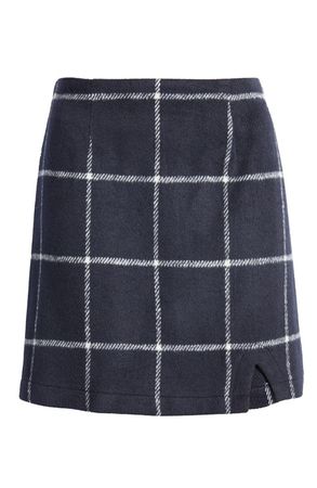 Lulus Spence Windowpane Plaid Miniskirt | Nordstrom