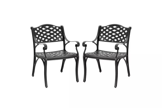 Nuu Garden Patio Dining Chairs Set of 2