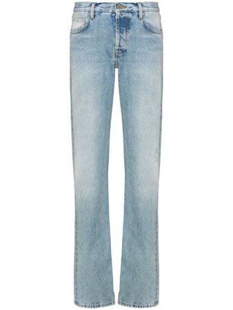 The Attico Binx straight-leg jeans