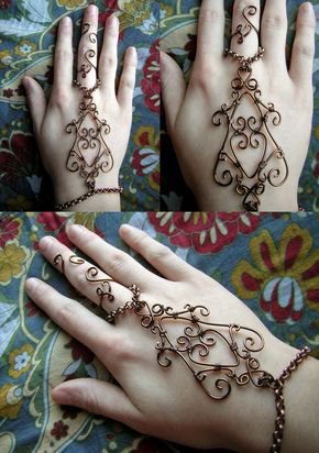 Elven hand jewelry