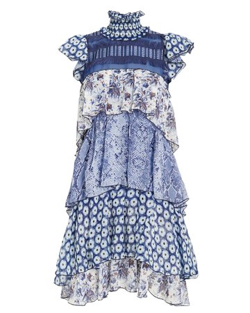 Matilda Tiered Mini Dress | INTERMIX®