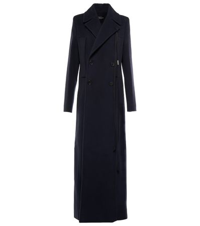 Ann Demeulemeester - Wool and cashmere coat | Mytheresa