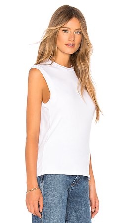 AGOLDE Muscle Tee in White | REVOLVE