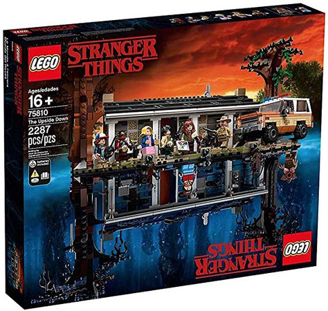 Amazon.com: LEGO Stranger Things The Upside Down 75810 (2287 Pieces): Toys & Games