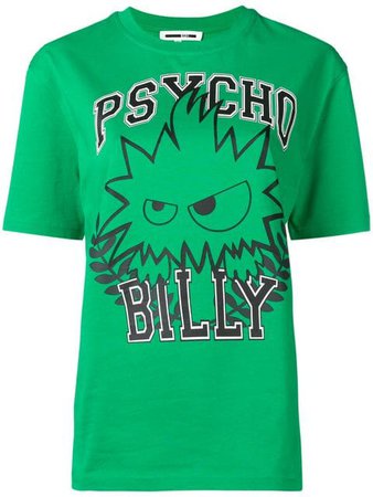 McQ Alexander McQueen T-Shirt Mit "Psycho Billy"-Print - Farfetch