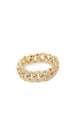 Shay 14k Gold Essential Link Ring | SHOPBOP