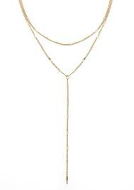 gold layered necklace - Google Search