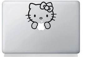 macbook 2015 hello kitty sticker - Google Search