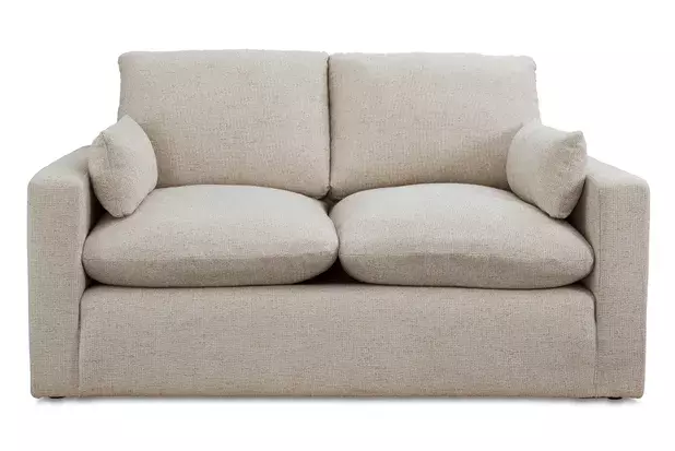 Refined Sand Loveseat | Unclaimed Freight Furniture