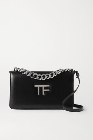 TOM FORD | TF Chain medium leather shoulder bag | NET-A-PORTER.COM