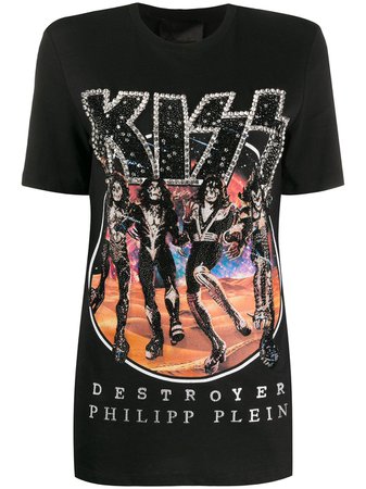 Philipp Plein X Kiss Destroyer T-shirt - Farfetch