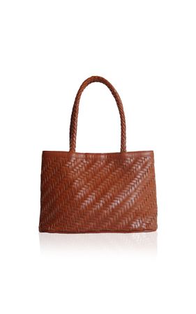 Ella Woven Leather Tote Bag By Bembien | Moda Operandi
