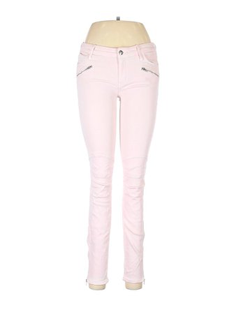 Koral Solid light Pink Jeans 28 Waist - 77% off | thredUP