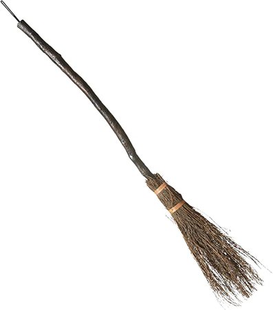 Crooked Witch Broom 90Cm Halloween Accessory for Halloween Fancy Dress Up Costumes & Outfits : Amazon.de: Toys