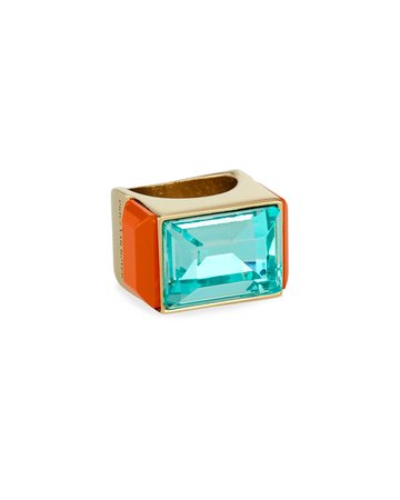 Dries Van Noten Square Sided Ring
