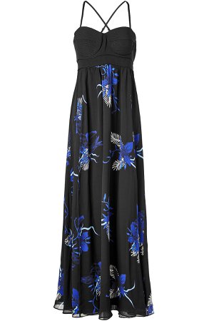Anniversary Collection Floor-Length Printed Gown Gr. US 4