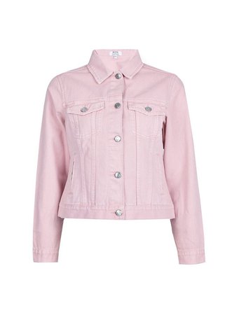 Petite Pink Denim Jacket | Dorothy Perkins