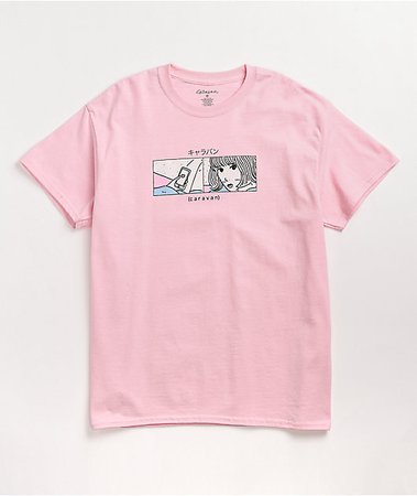 Caravan Kawaii Pink T-Shirt | Zumiez