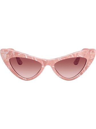 Dolce & Gabbana Eyewear Cat eye-solglasögon - Farfetch
