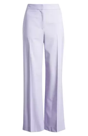 ARGENT Stretch Wool Wide Leg Trousers | Nordstrom
