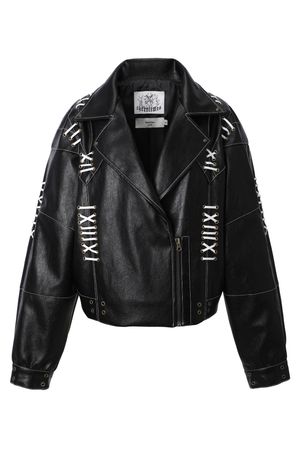 Ares leather jacket 쓰리타임즈