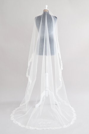 Custom wedding veil; bespoke veil | Britten Weddings