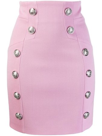 Balmain mini pencil skirt $966 - Buy SS19 Online - Fast Global Delivery, Price