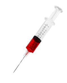 blood syringe