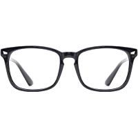women's black frame glasses