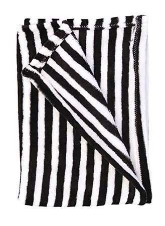 Amazon.com: Baby Blanket (Black/White Stripes): Baby