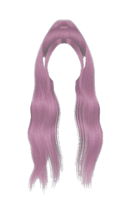 High Ponytail Dusty Lavender Hair (Dei5 Edit)