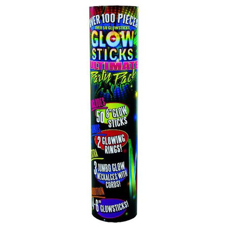 100ct Glow Stick Ultimate Party Pack : Target