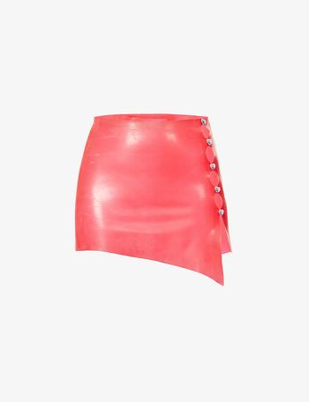 POSTER GIRL - Goldie slim-fit latex mini skirt | Selfridges.com