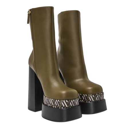 VERSACE | Intrico Ankle Boots | Women | Heeled Ankle Boots | Flannels